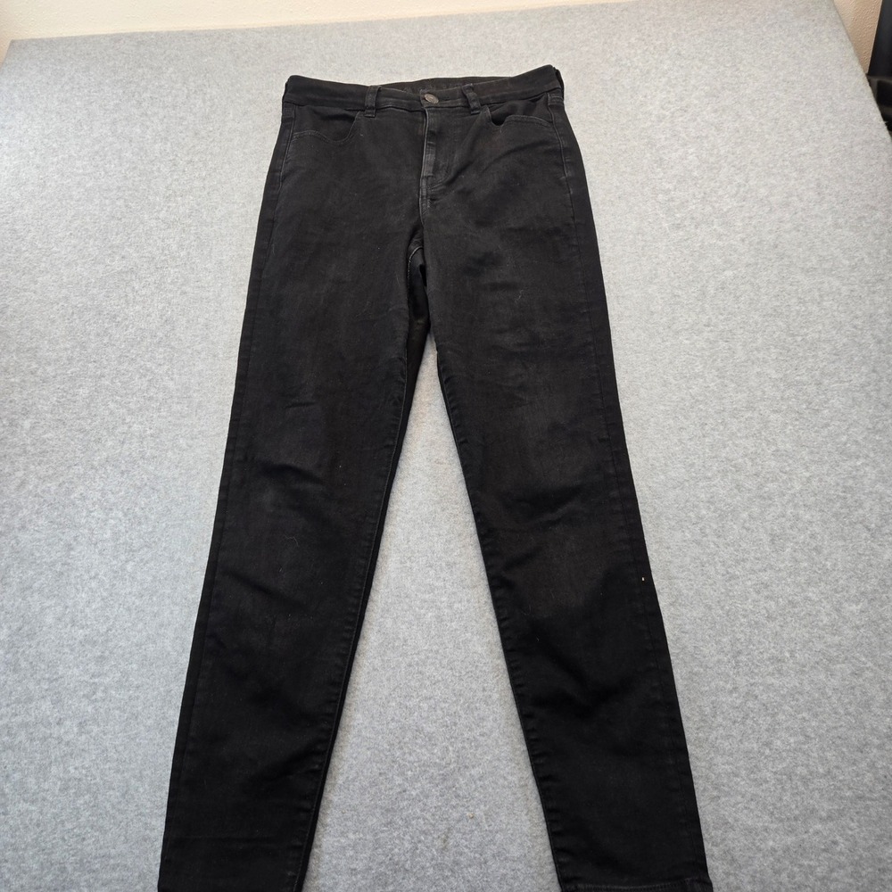 American Eagle High Rise Jegging Blue Denim Jeans Womens Size 8 Regular